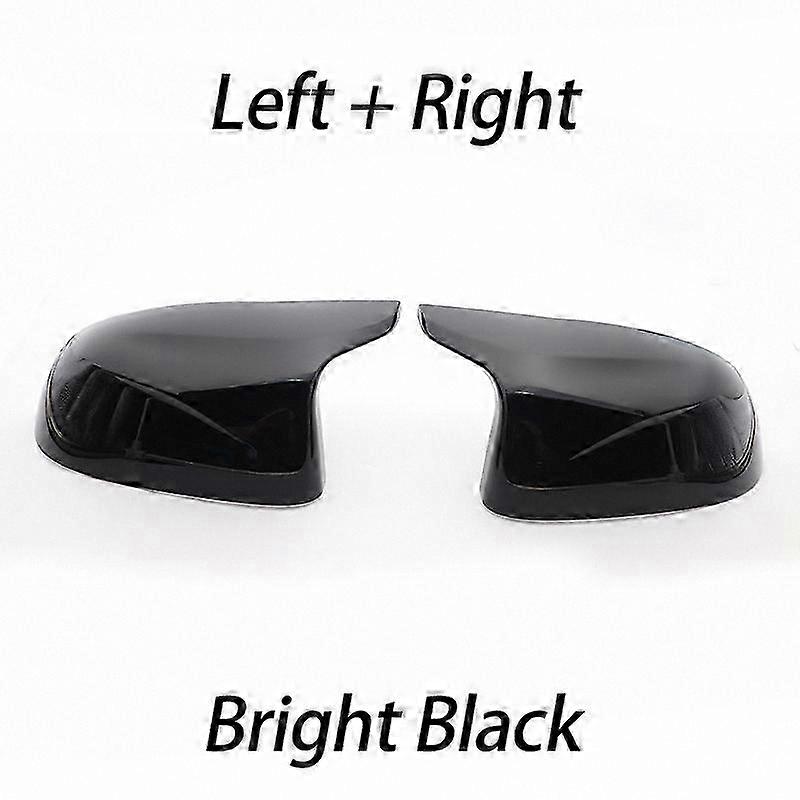 Black Rearview Mirror Cover for X3 X4 X5 X6 M Style 2014-2018 Models
