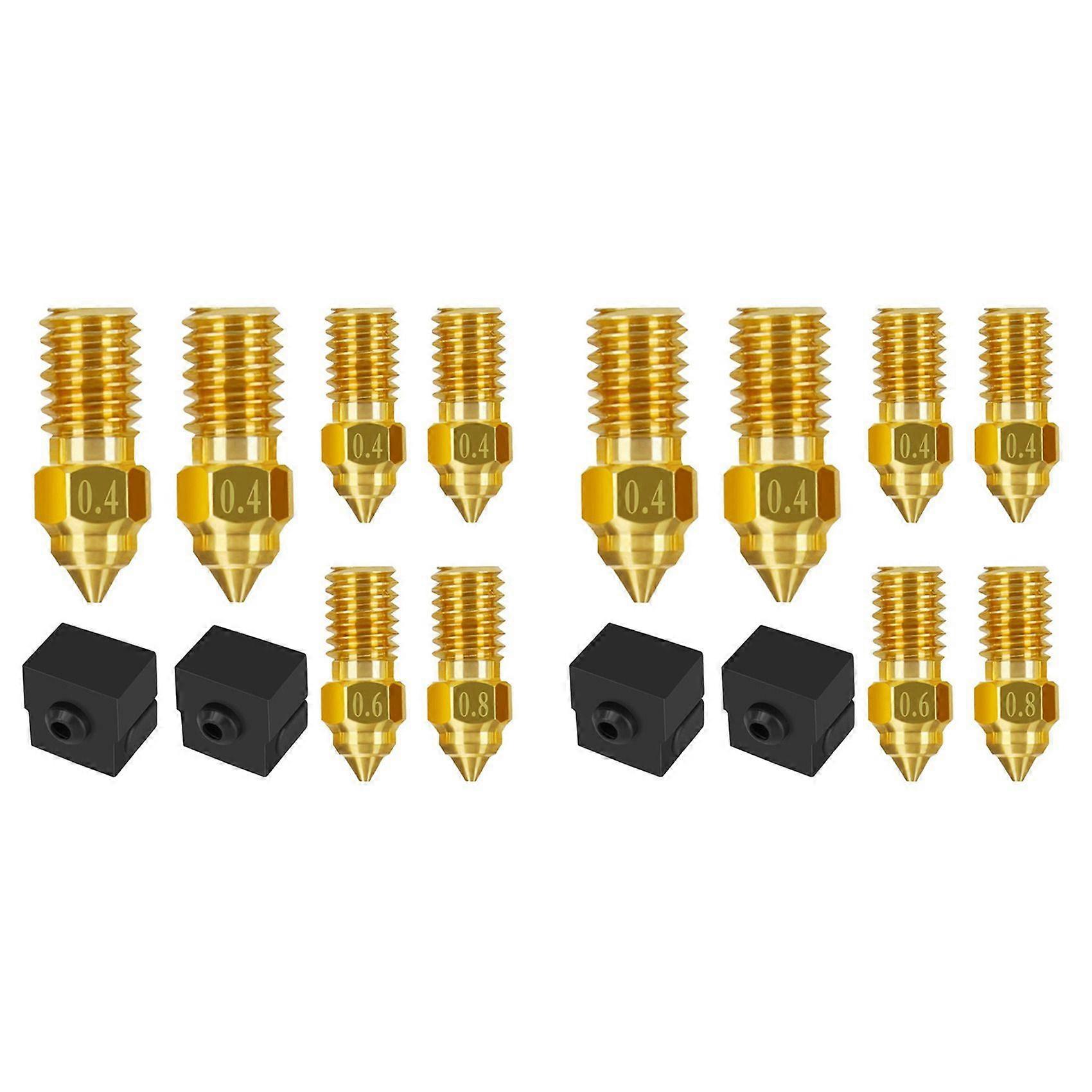 For 3 V3 SE Nozzle Kit, 3D Printer Brass Nozzles