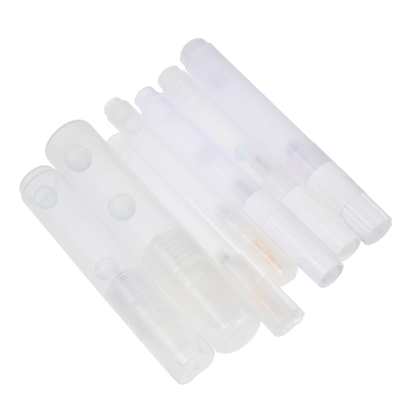7 Pcs Pretty Paint Pen Accessories Shell for Refills Lash Empty Markers Plastic Shells Paintbrush