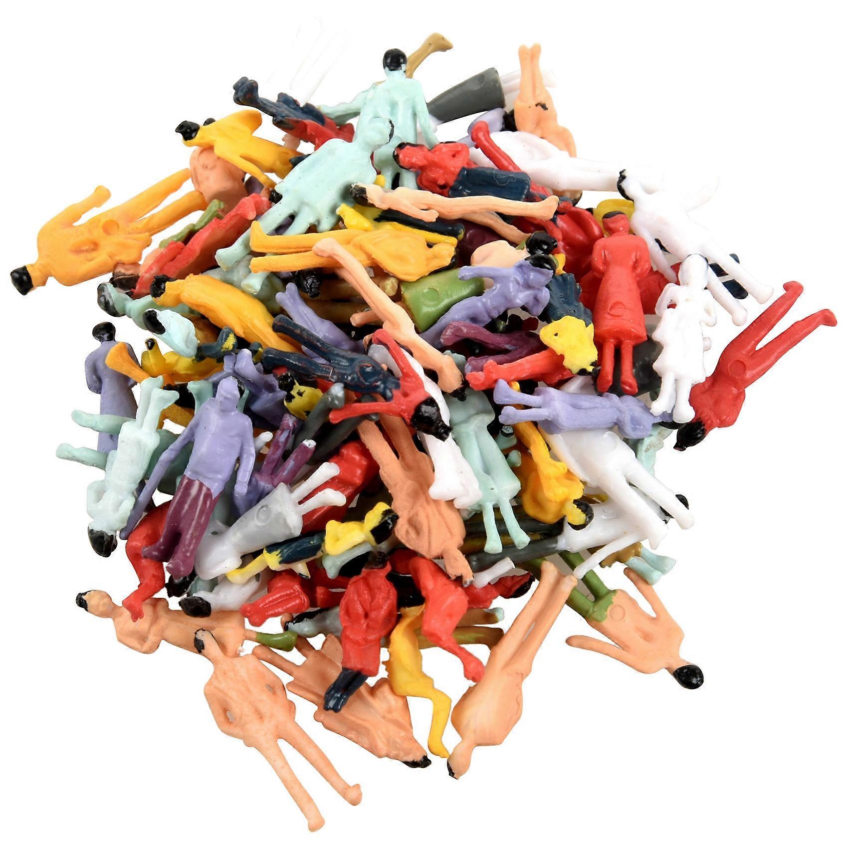 1:100 ミックス塗装 鉄道模型 パークストリート 乗客フィギュア