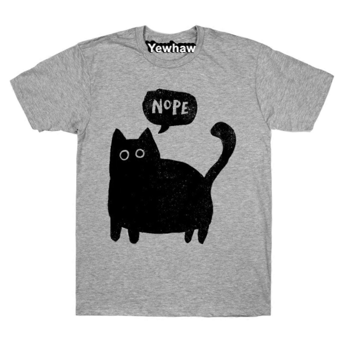 Nope T-shirt Cat Tee