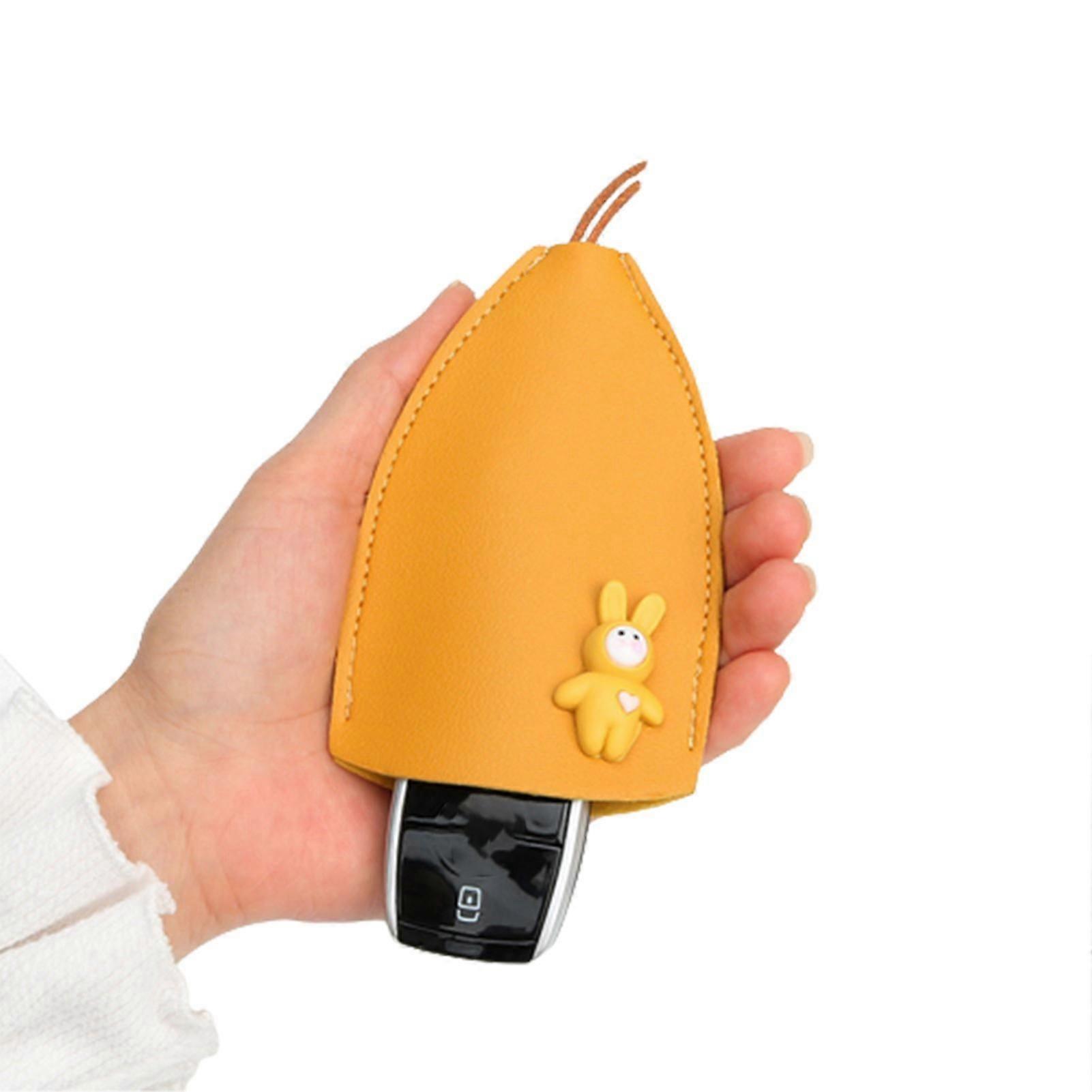 Car Key Case Bag Pu Leather Creative Pull-out Car Key Case For Protecting Car Keys