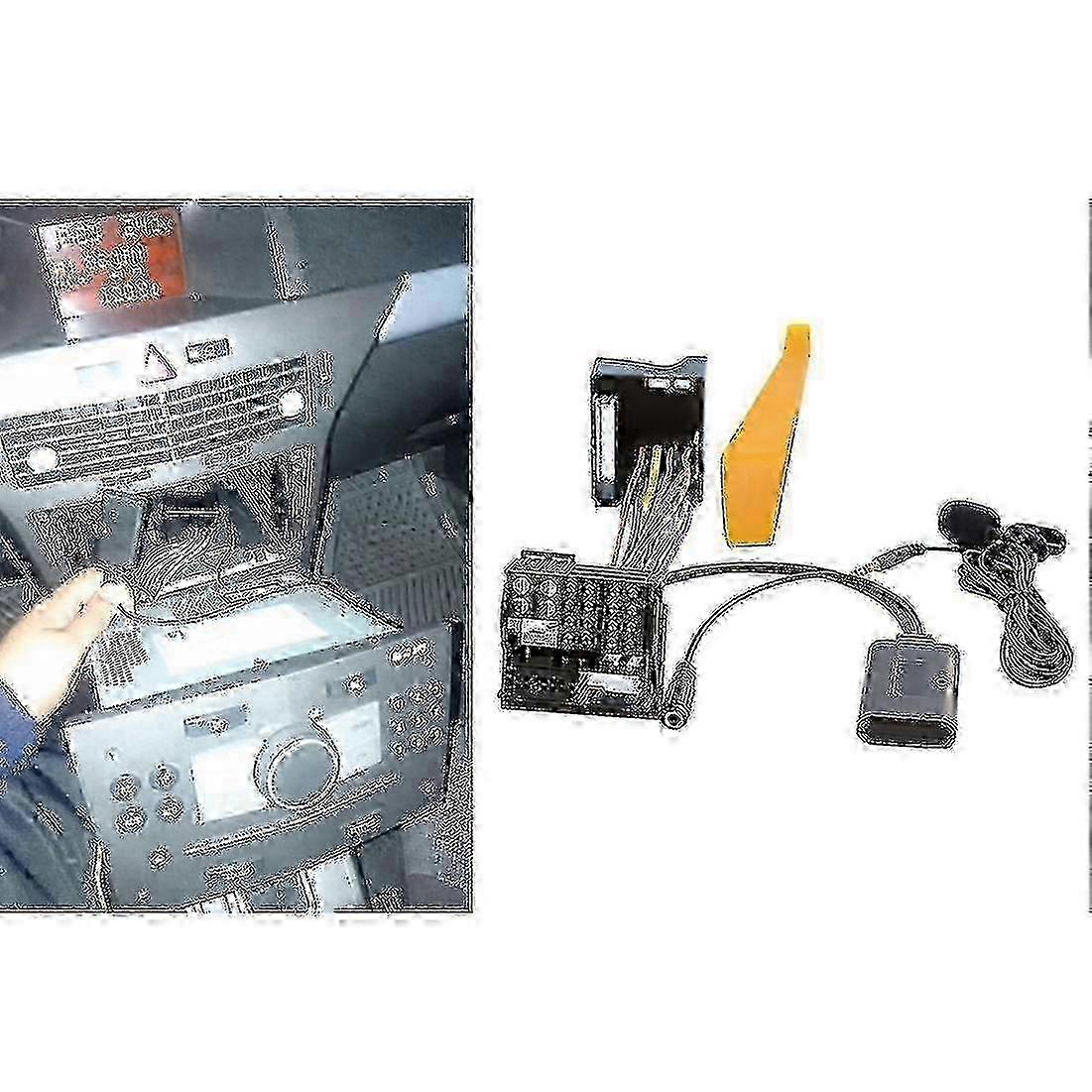 Car Calling Adapter for Bluetooth 5.0 and Aux Support with Opel CD30 Compatibility