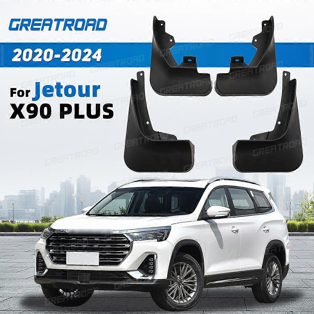 4Pcs Splash Guard Set For Jetour X90 PLUS 2020-2024 2021 2022 2023 Car Mud Flaps Fender Guards Easy Install Auto Accessories