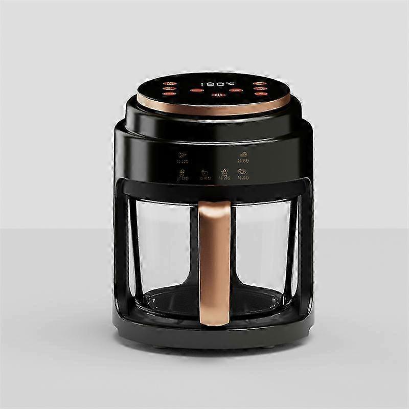 Friteuse à air chaud 25-26 pouces, sans huile, multifonctionnelle, automatique, avec écran tactile LED et fonction de cuisson à 360°.