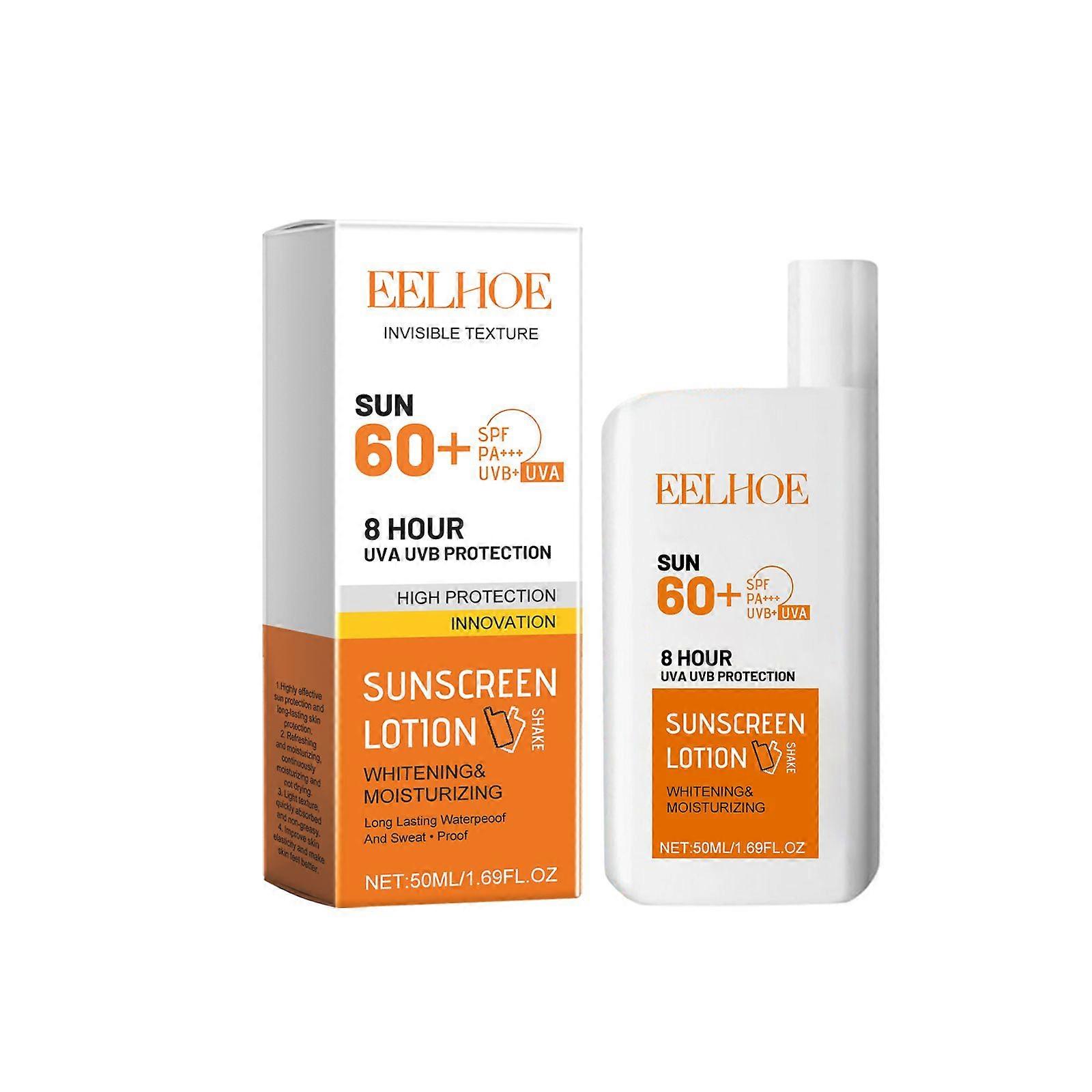 Eelhoe Refreshing Protective Cream Refreshing Moisturizing Not Oily Gentle Moisturizing Breathable Isolation Facial Sun Protection Lotion