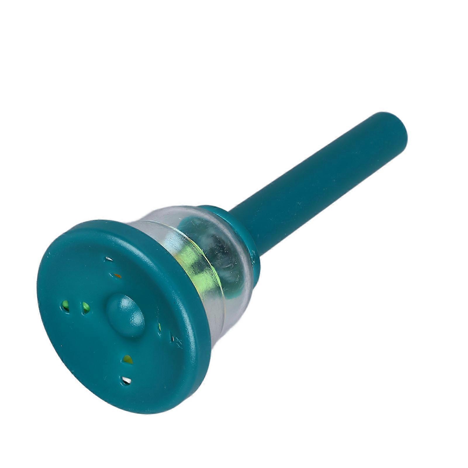 Παιδικό κουδούνι χειρός Εκπαίδευση παιδικών λαβών πλαστικό κουδούνι κρουστών χεριών για την πρώιμη εκπαίδευση W220 σκούρο πράσινο