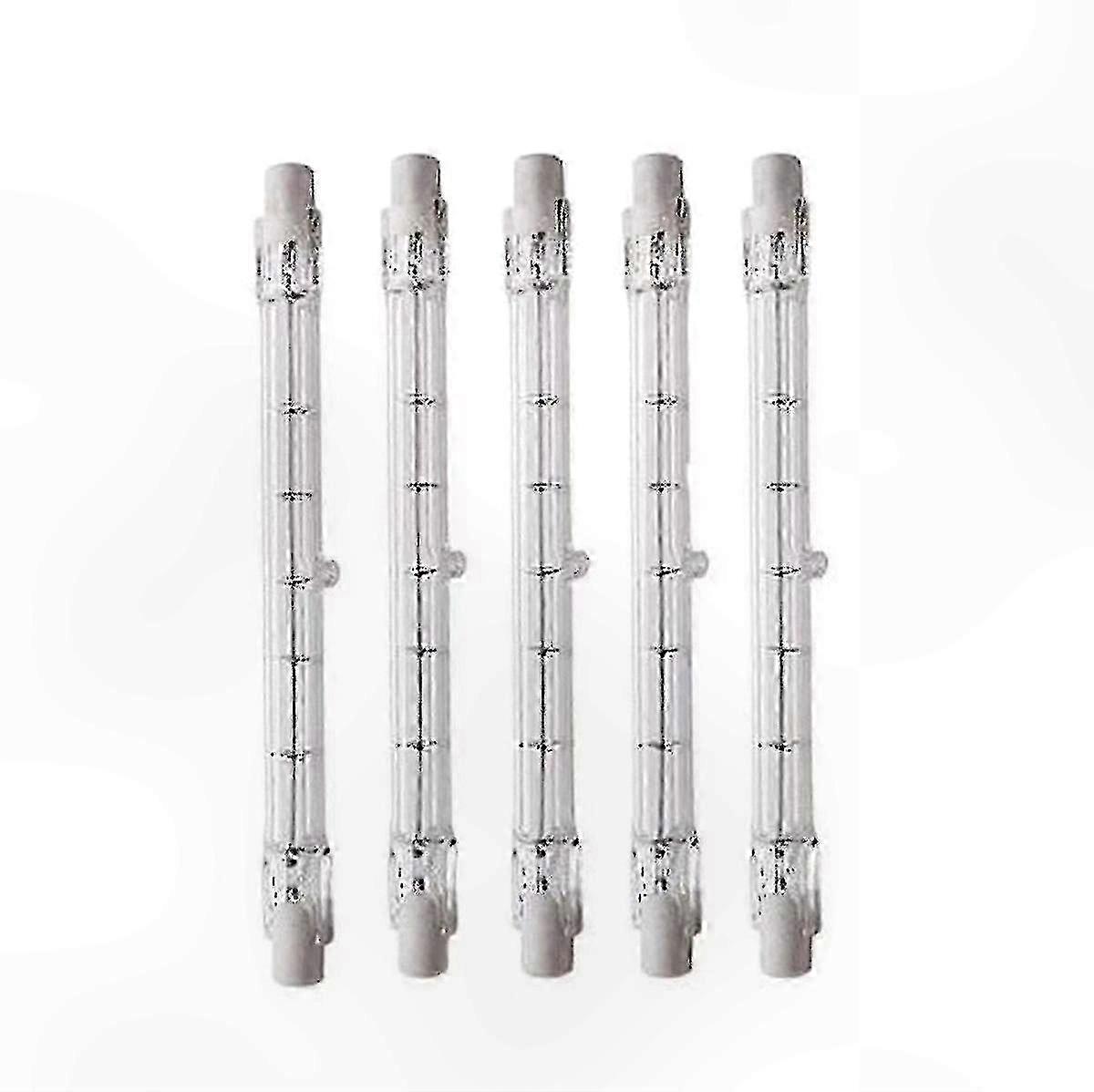 5-Pack 1000W R7s Halogen Floodlight Bulbs for Energy-Efficient Security Lighting