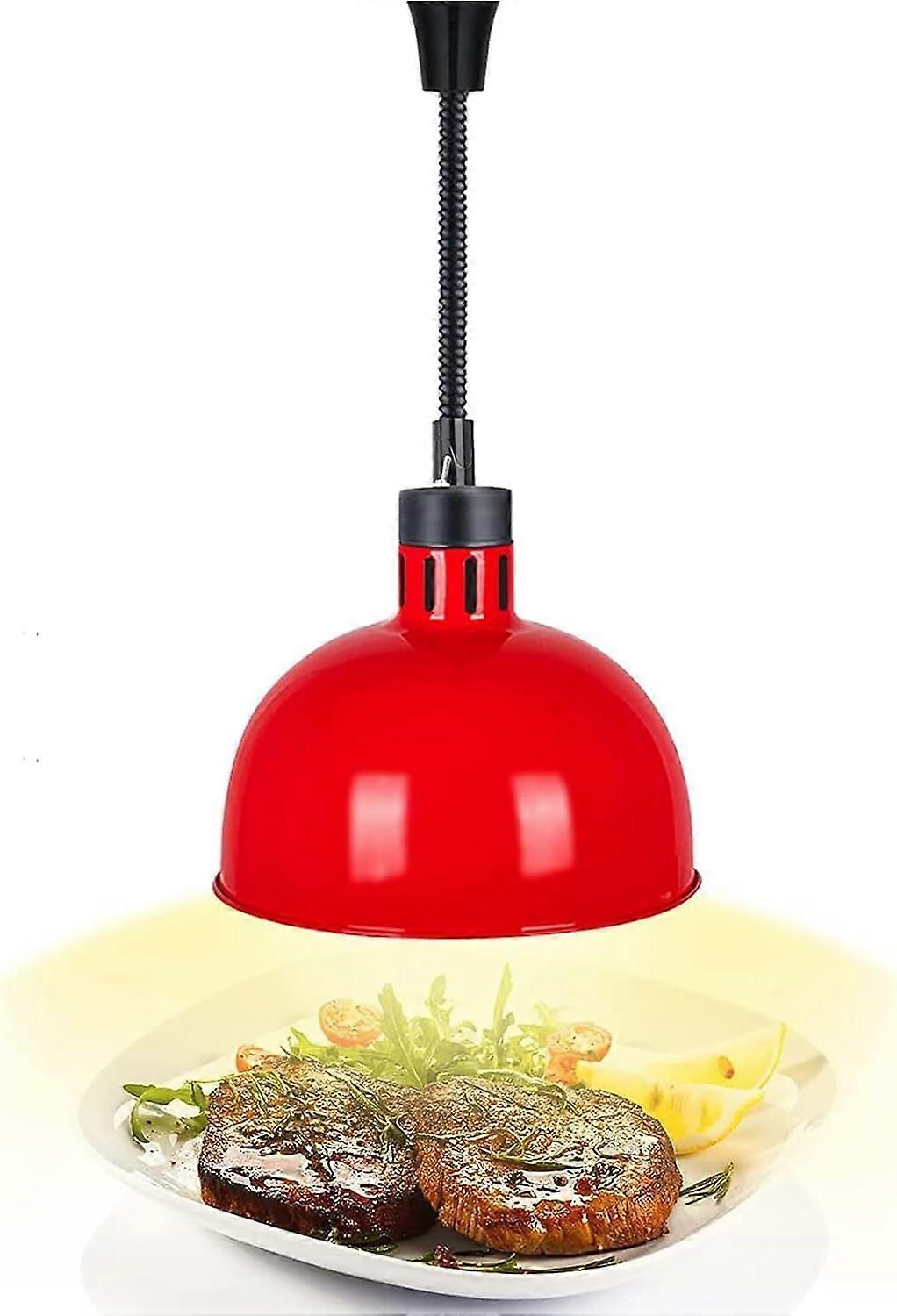 Retractable Buffet Food Warming Lamp Red Adjustable Heat Lamp For Buffets Compatible With Buffet Stations