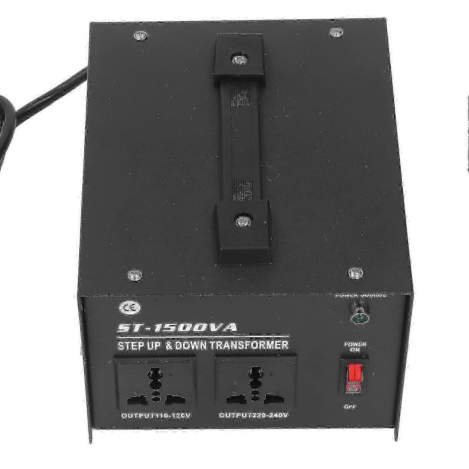 Voltage Transformer Step Up Buck Converter 1500W Adjustable AC Input 110V 120V 220V 240V