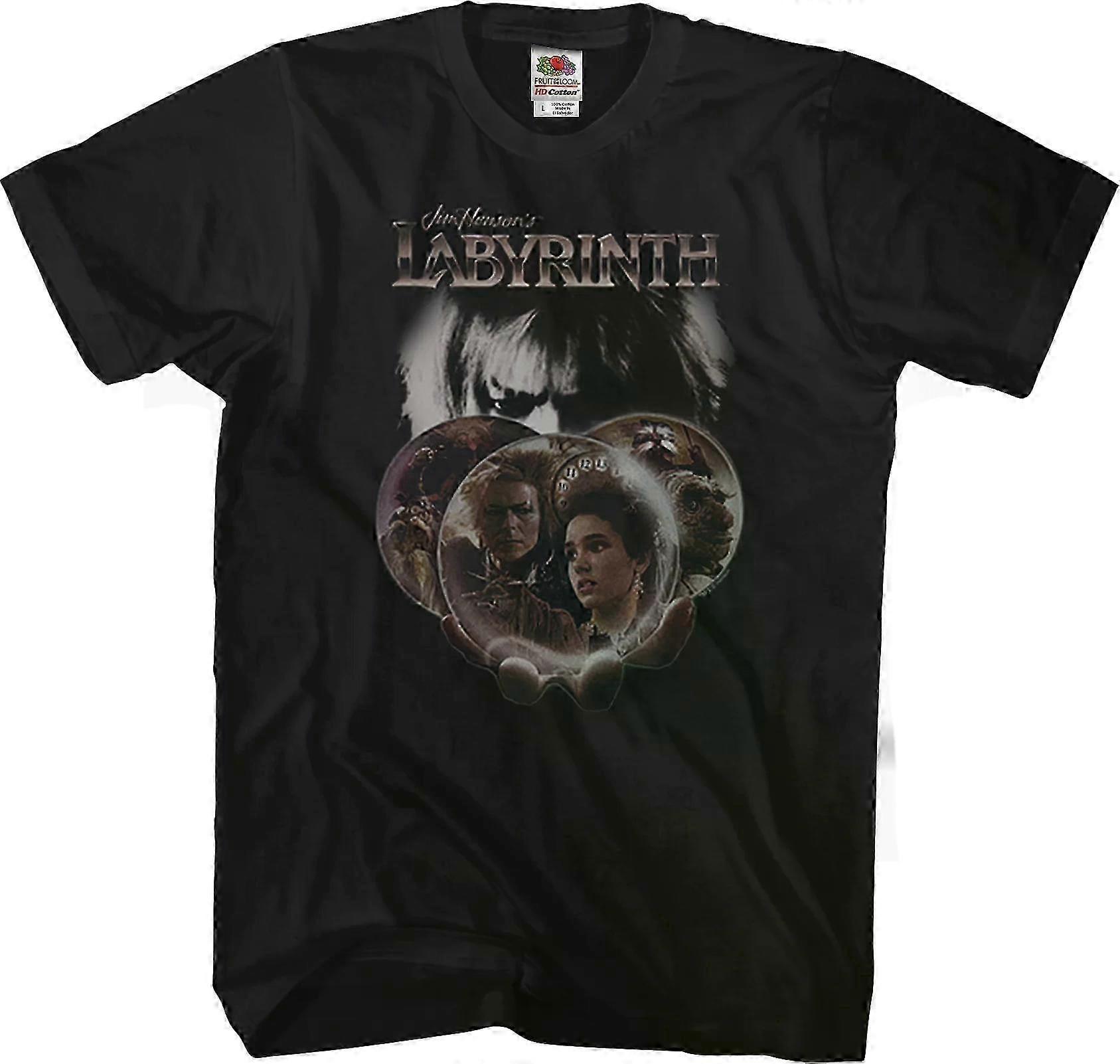 Labyrinth Crystal Balls T-shirt Rockinstone