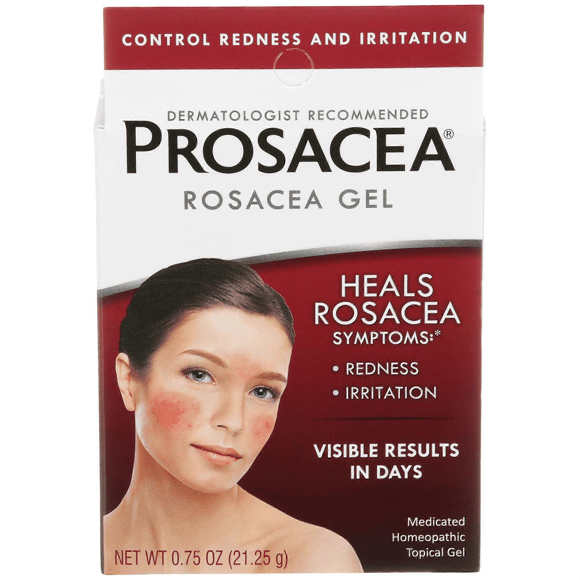 Prosacea 药用酒渣鼻凝胶，顺势调理局部凝胶，0.75 盎司