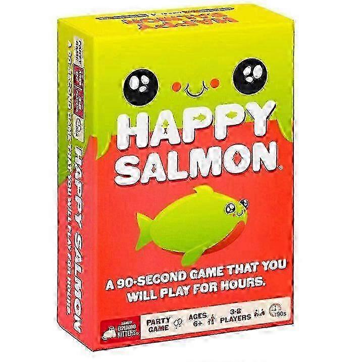 ハッピーサーモンボードゲーム、家族、再会、ゲームカード、友達、楽しい旅行、大人、子供