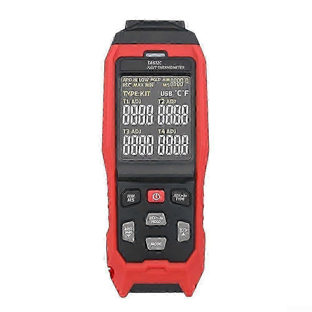 TA612C Thermometer With 4 Channel Measurement And 15 Minute Auto Shutdown