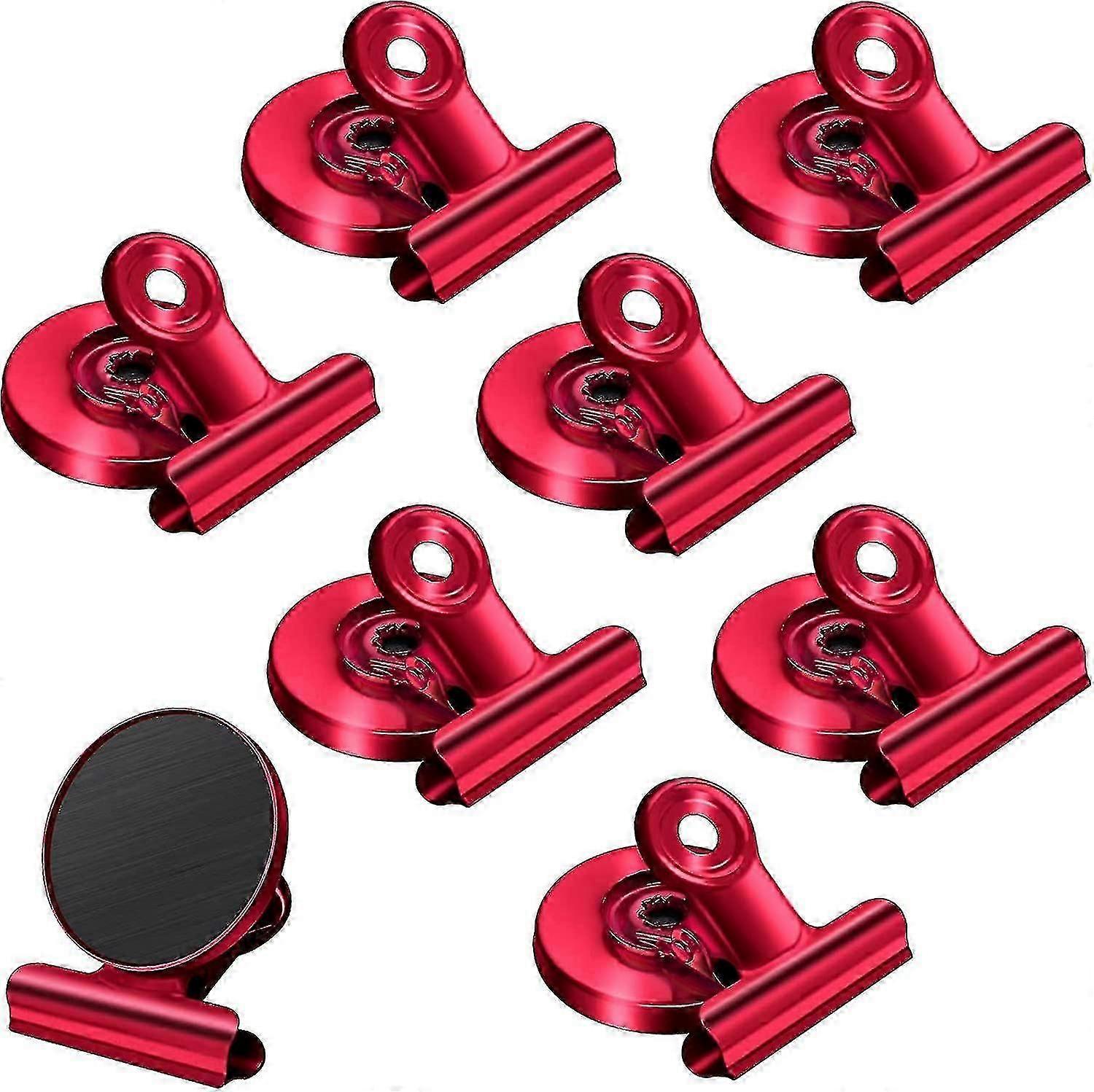 8-pack kylskåpsmagneter Kylskåpsmagneter Magnetiska klämmor Perfekt