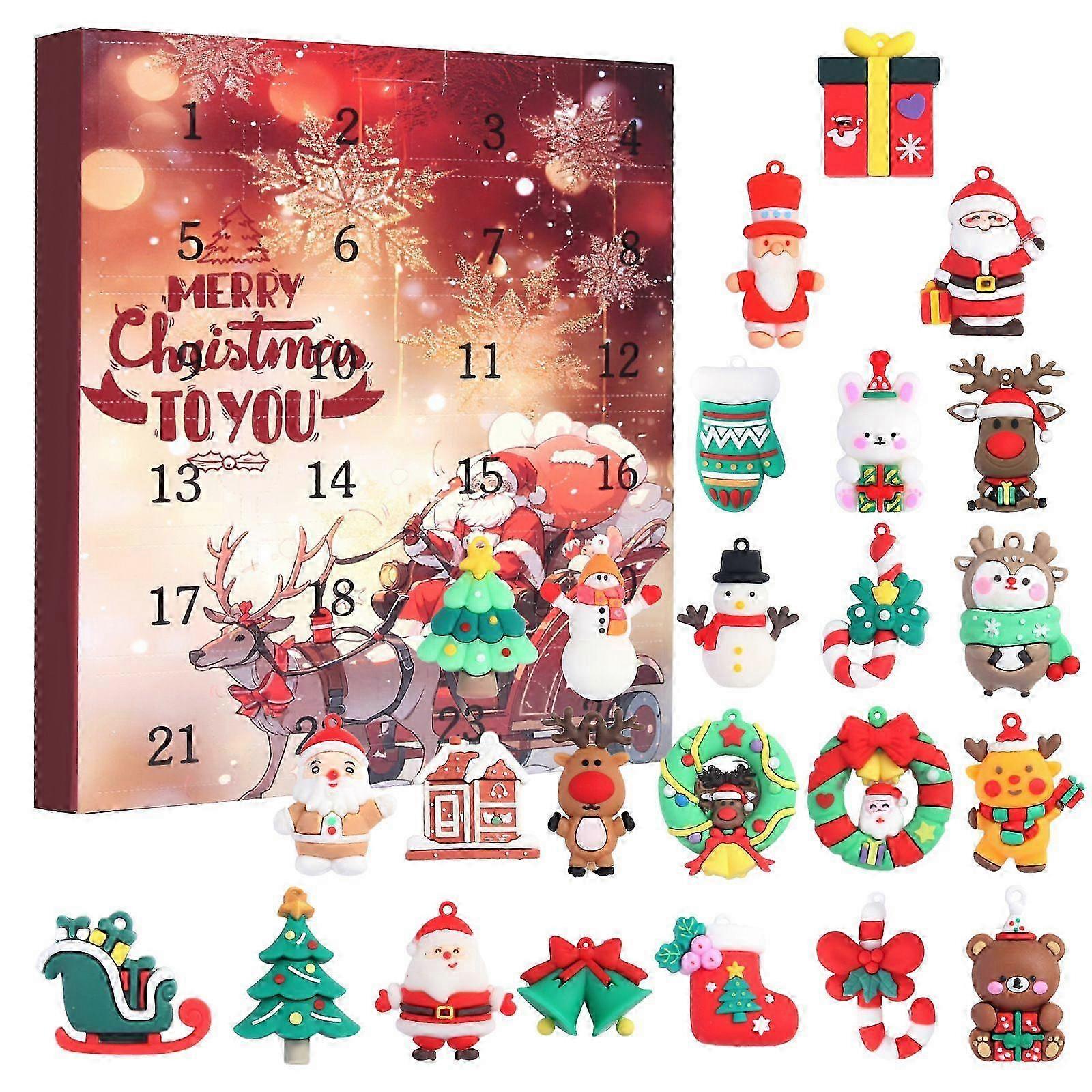 Advent Calendar Blind Box for Christmas Countdown and Tree Decoration