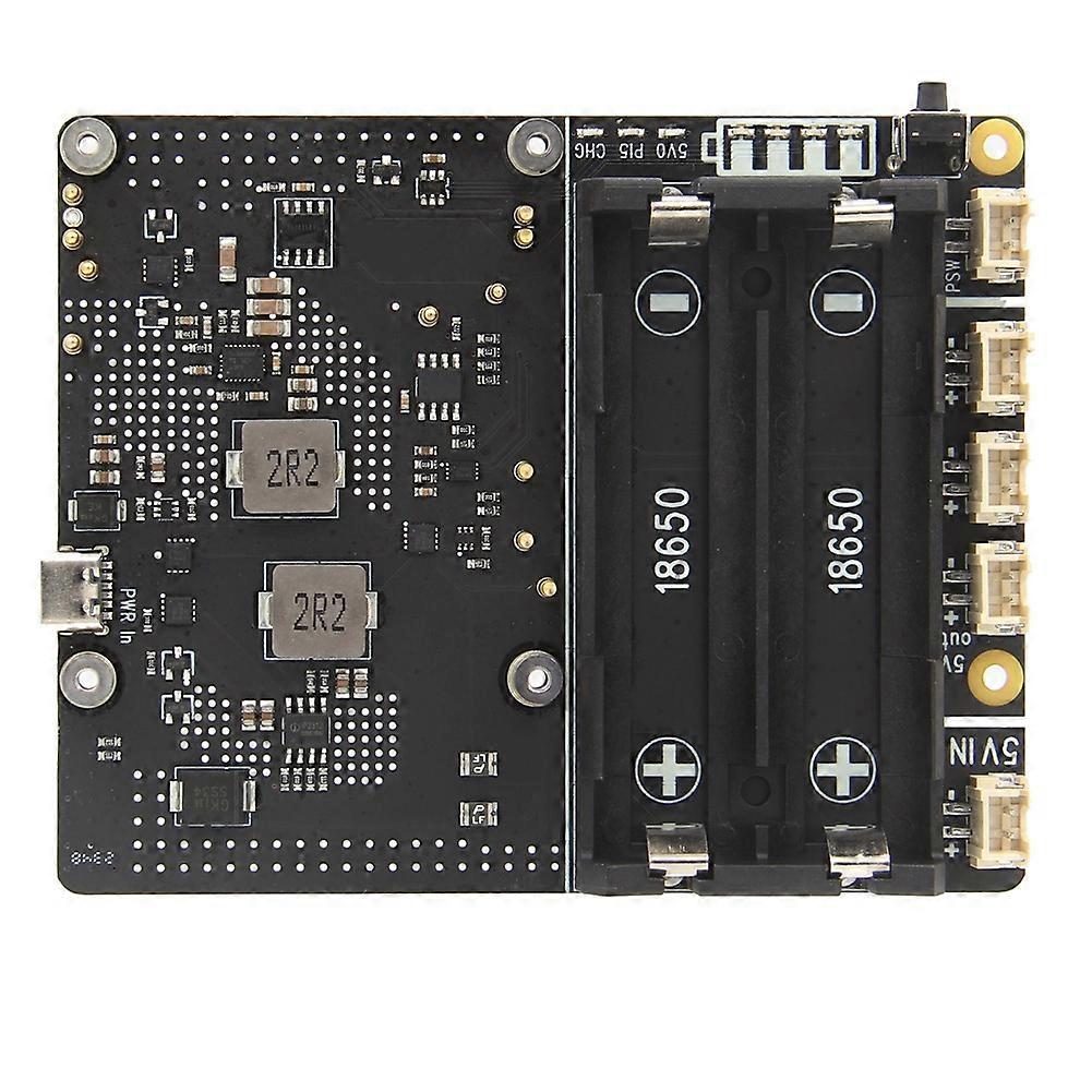 For Raspberry Pi 5 UPS Power Management Expansion Board with Fast Charging for Raspberry Pi 5
