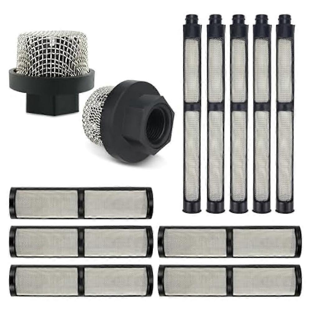 Airless Paint Sprayer Filter Screen Set Spruta Filter Pump Grenrör Sil Sugrörsfilter