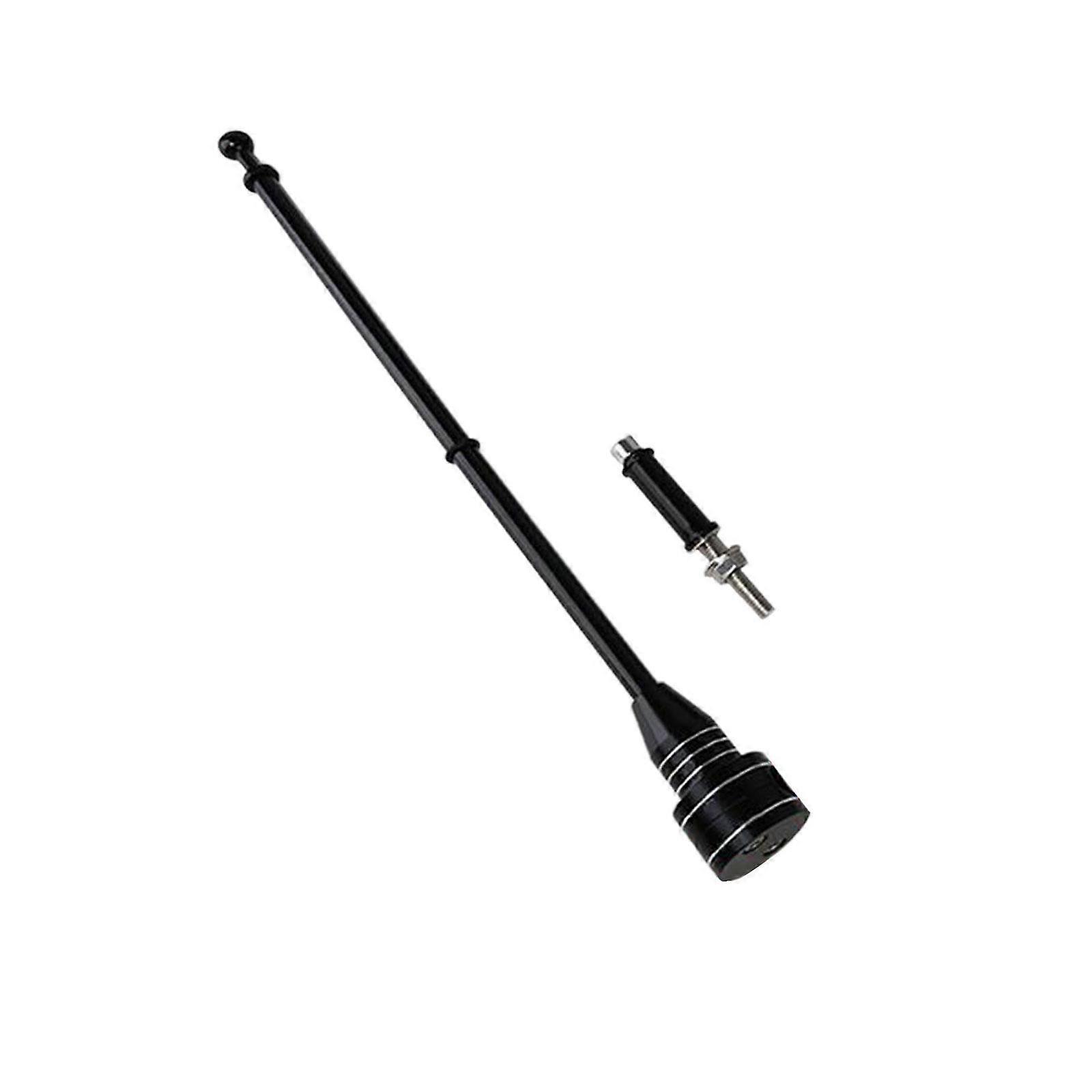 Gepäckträgerhalterung für Harley-Davidson-Motorräder, verstellbar, verchromt/schwarz, robust, mit Sockel