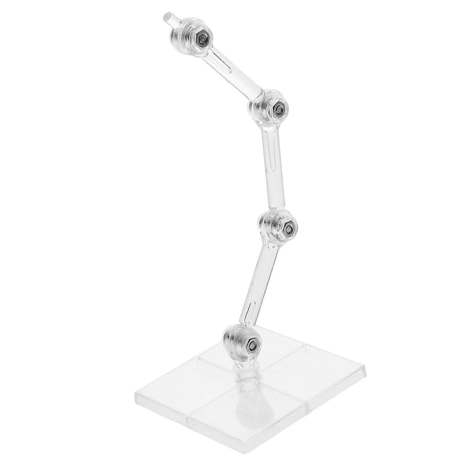 Action Figure Stand Plastic Display Holder for 3Pcs Model Figurines