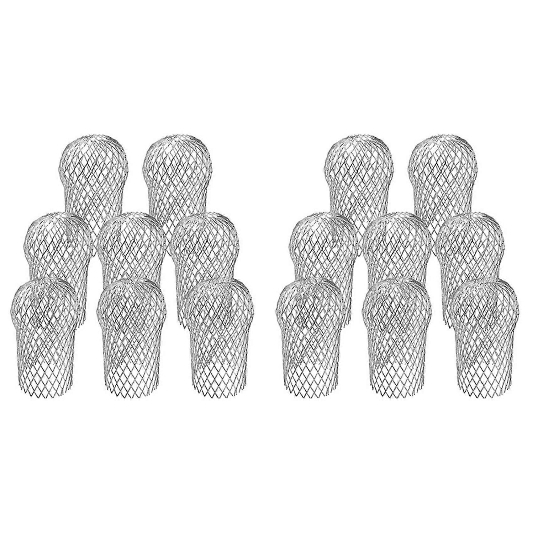 16 Pack Gutter Downspout Guards,Gutter Strainer Gutter Downspout Protectors for Preventing Blockage Leaves Debris