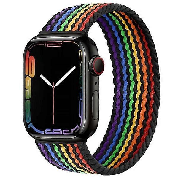 Elastic compatible with Apple Watchwith Apple Watch Strap 42mm/44mm/45mm/49mm Multicolor S