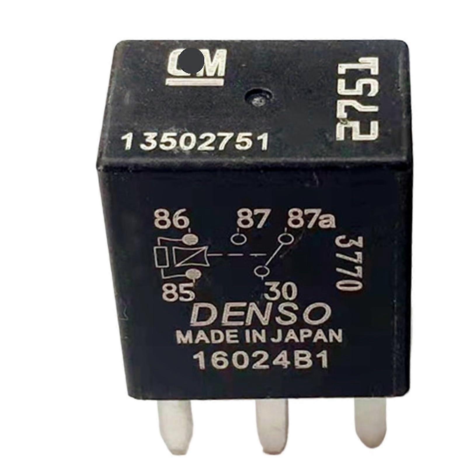 10 Pack 13502751 Automotive 5 Pin Relay for Reliable Circuit Switching and Immediate Replacement