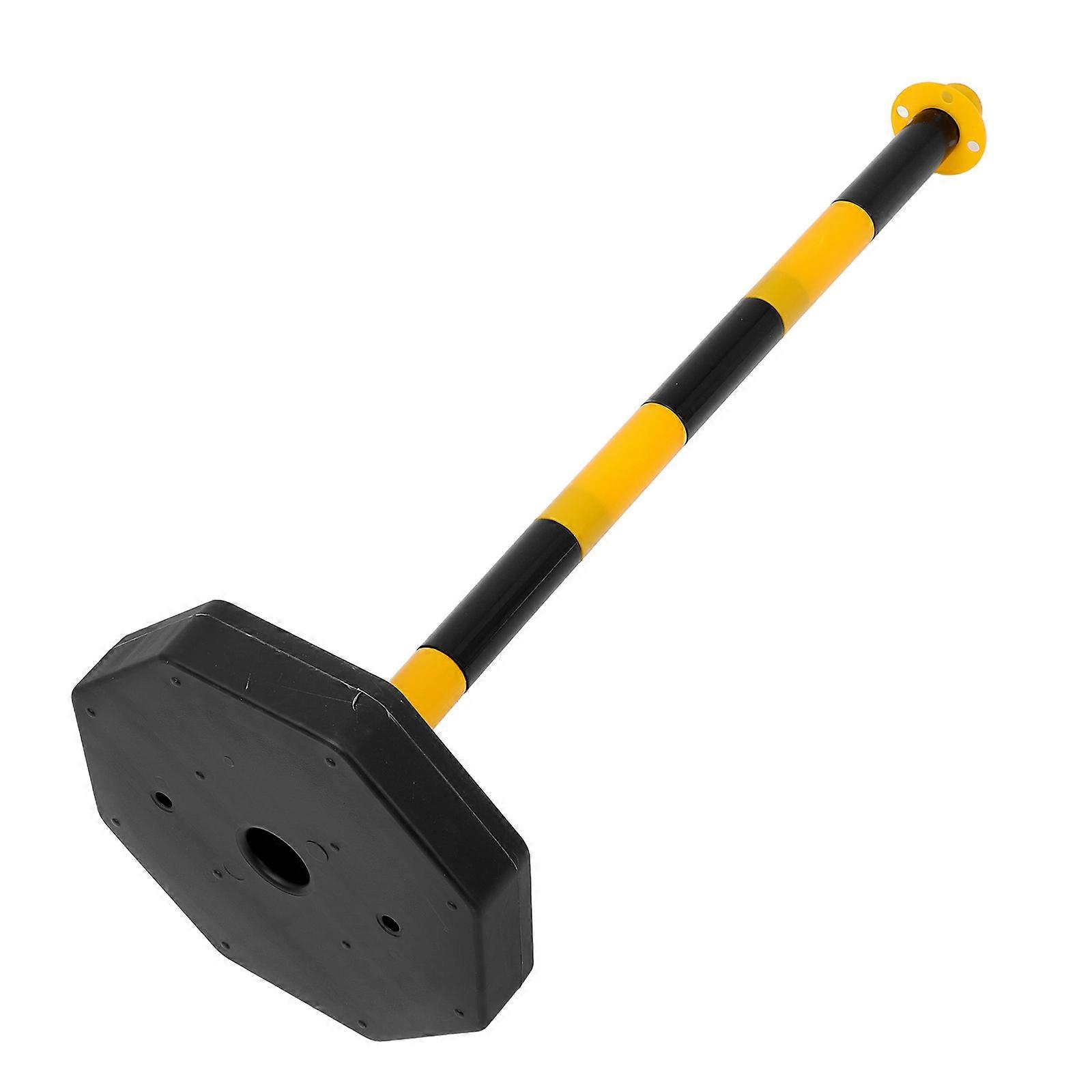 Traffic Warning Pile Plastic Delineator Post for Warning with Base Portable