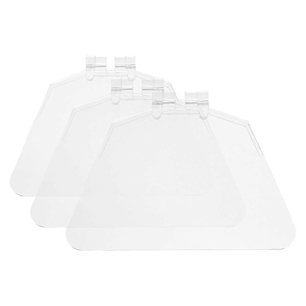 Grinder Replacement Transparent Eye Shield for Bench Grinder 3Pcs Set