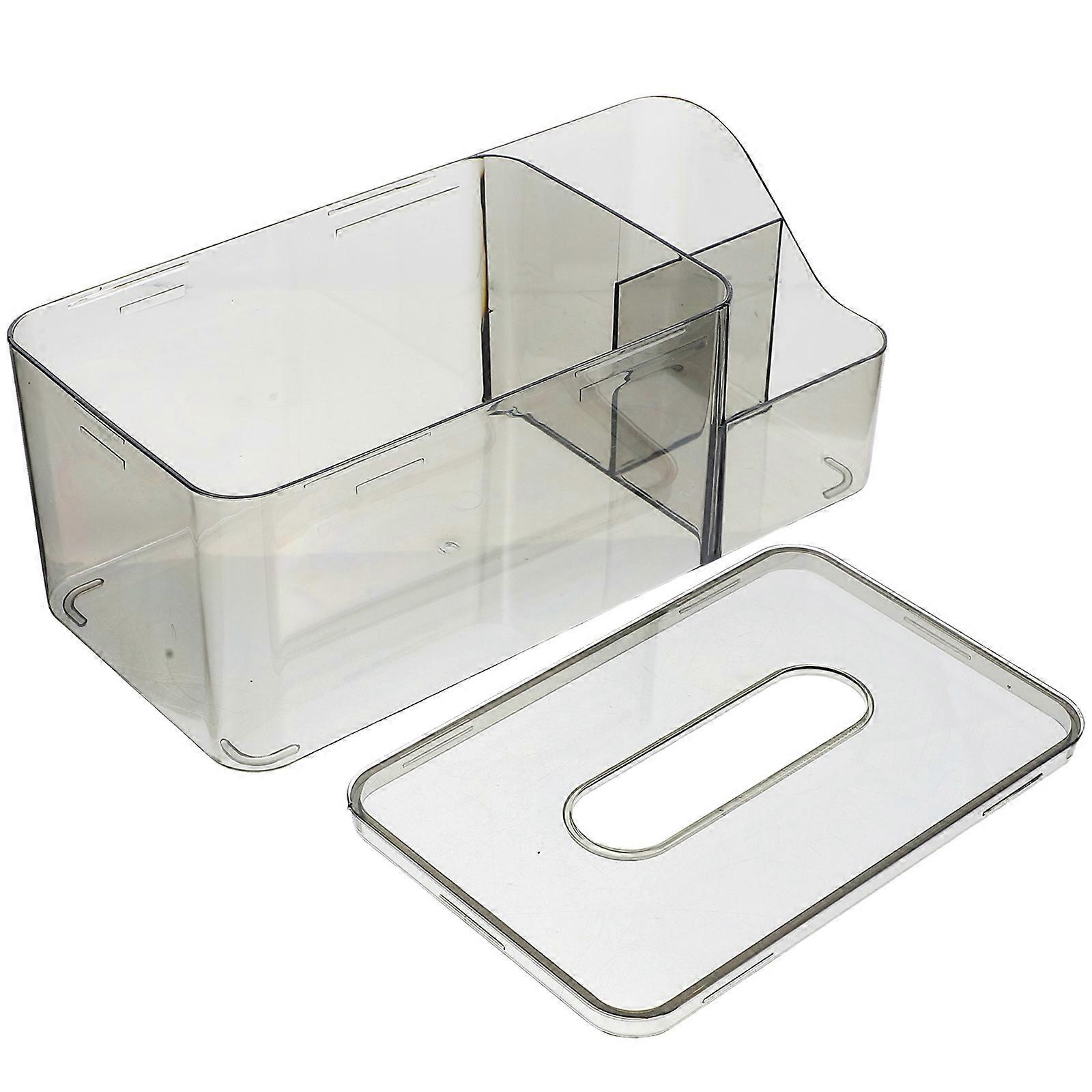 Tissue Box Holder Cover Rectangular Napkin Dispenser Tissue Box Napkin Holder for Bathroom