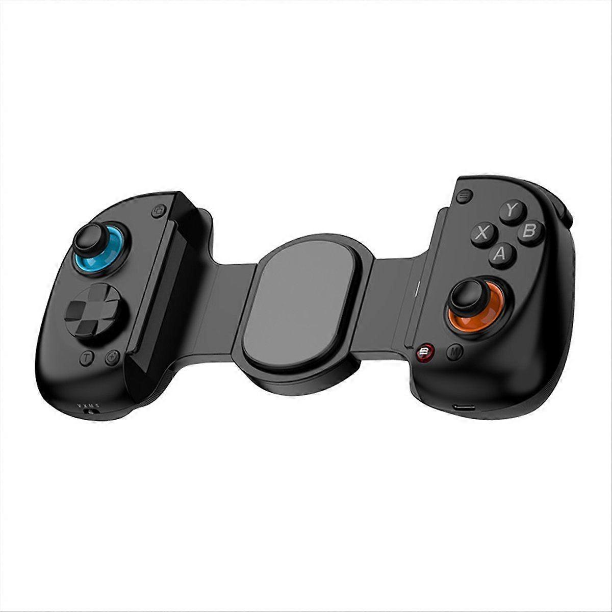 D8+Stretching Wireless Mobile Game Controller with Hall Trigger Supports Tablet for PC/Android/IOS Tablet Switch Black