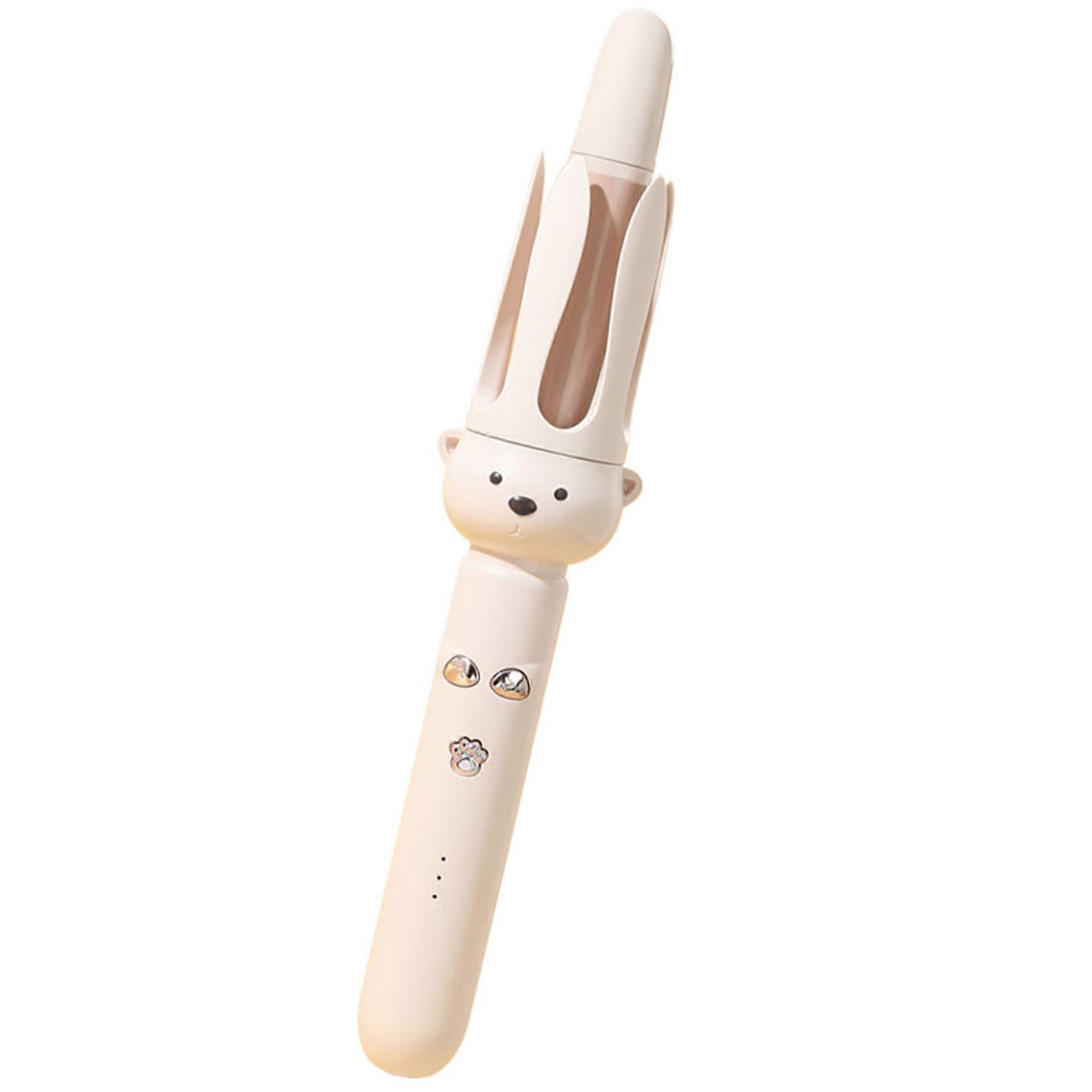 Automatic Curling Iron with Negative Ion Technology, 1.1 Inch Rotating Barrel, 3 Heat Settings for Long Hair