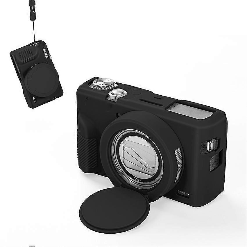 Camera Silicone Case Pretective Case for Canon G7X Mark III - 1 PCS Black