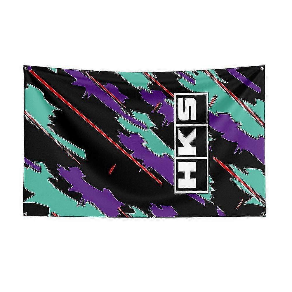 Born Pretty 3x5 Hkss Flag Polyester Printed Auto Parts Banner For Decor