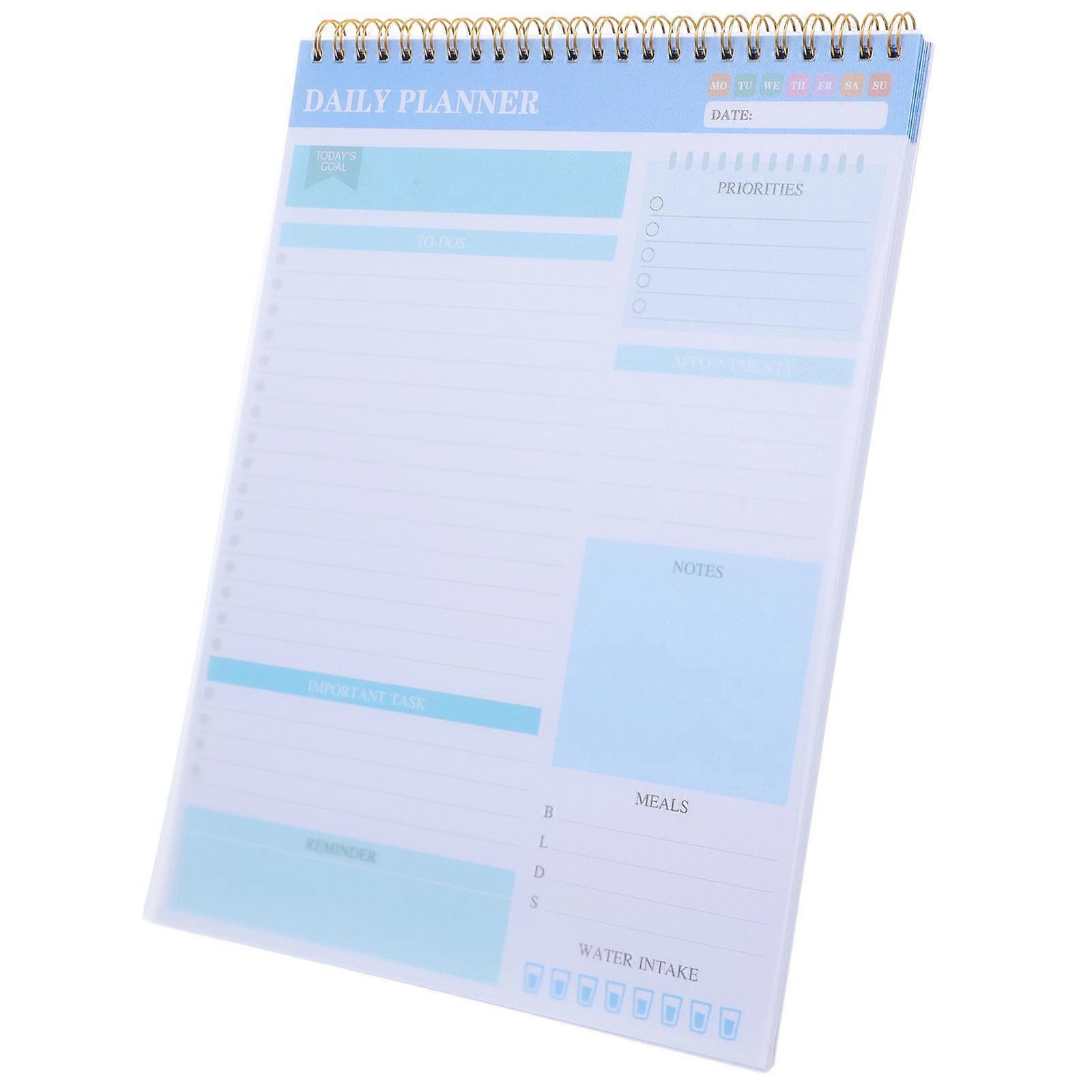 to Do List Notebook for Writing with Sturdy Cardboard Backing