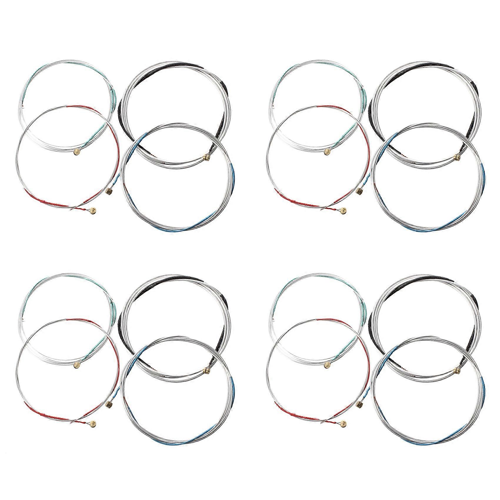16set Nickel Silver Strings for Cello Violoncello 4/4