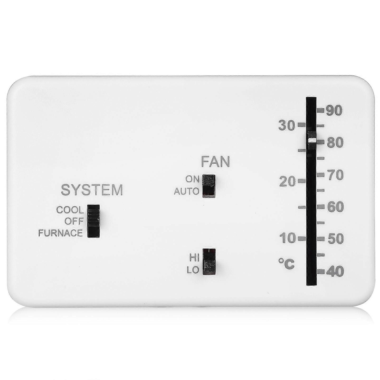 Camper Wall Thermostat Indoor RV Environment High Precision Sensor Simple Operation 1Set