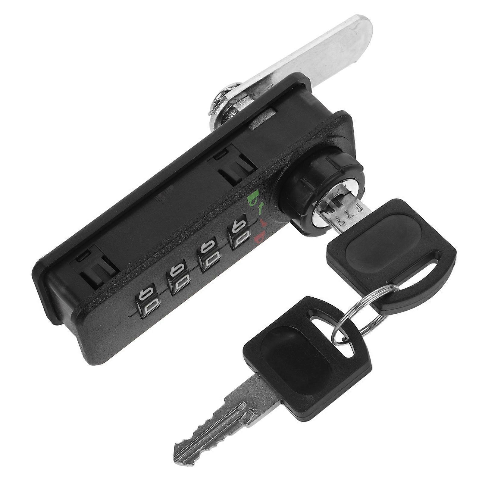 Coded Cabinet Lock Password Lock for Cabinet 1Set Nylon Zinc Alloy