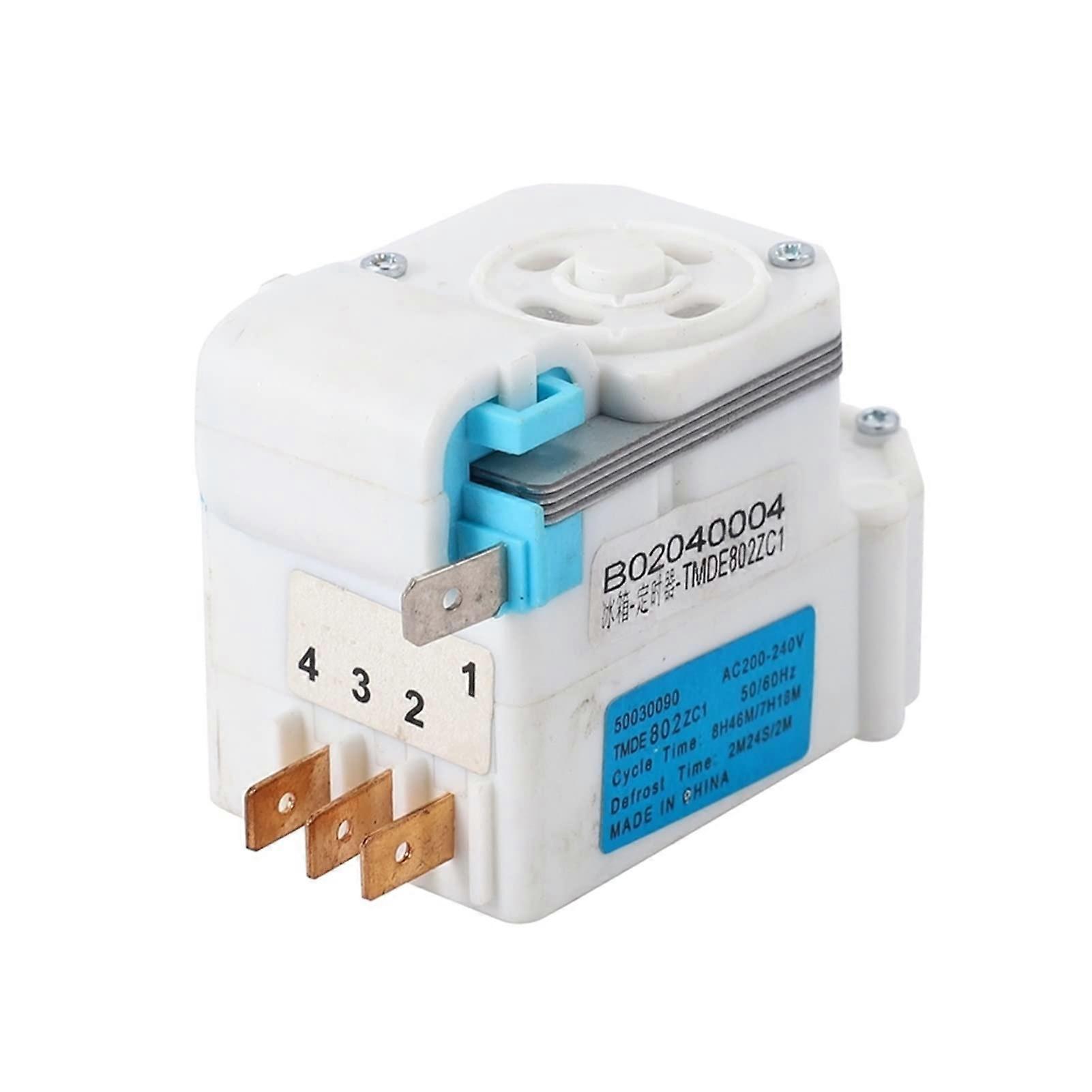 Universal Refrigerator Defrost Timer 220V Easy Installation Reliable Control Replacement