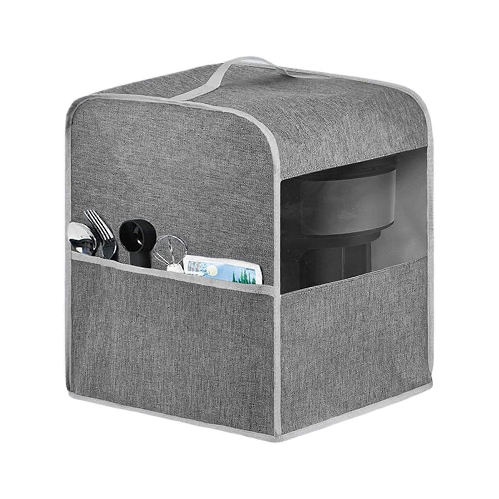 Appliance Dust Cover with Handle, Clear View Kitchen Protective Cover for Food Processor and Coffee Maker