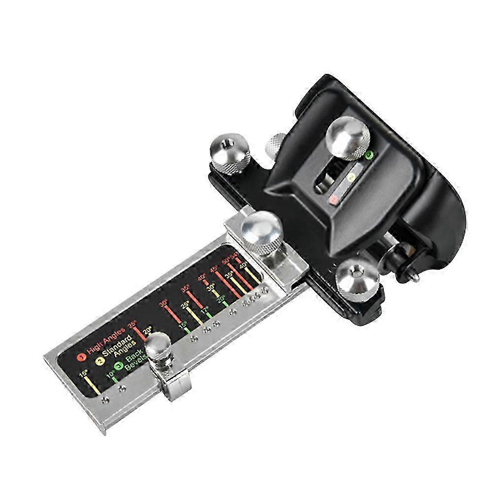 25-26 Precise Fixed Angle Honing Guide Manual Sharpener Angle Adjustable Woodworking Grinding Tool for Efficient and Accurate Blade Sharpening