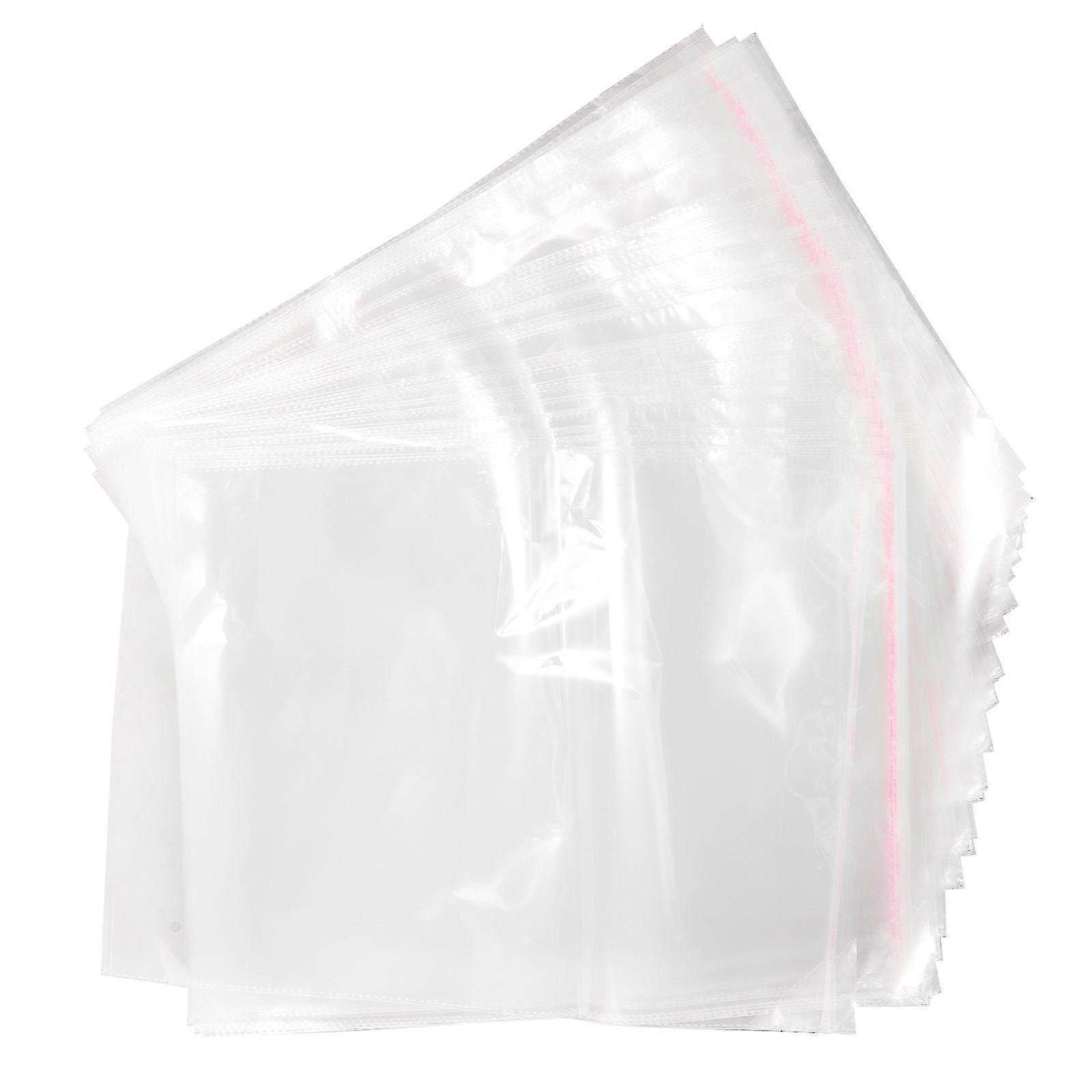 Transparent Cellophane Bags Self Adhesive for Packing Use 100Pcs