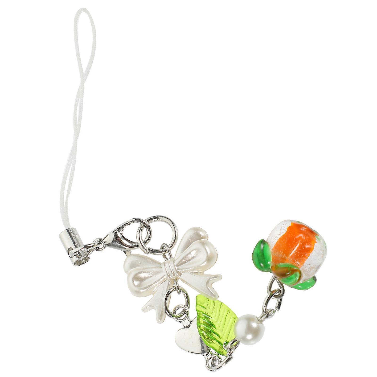 Phone Hanging Strap Bowknot Decorative Chain Lovely