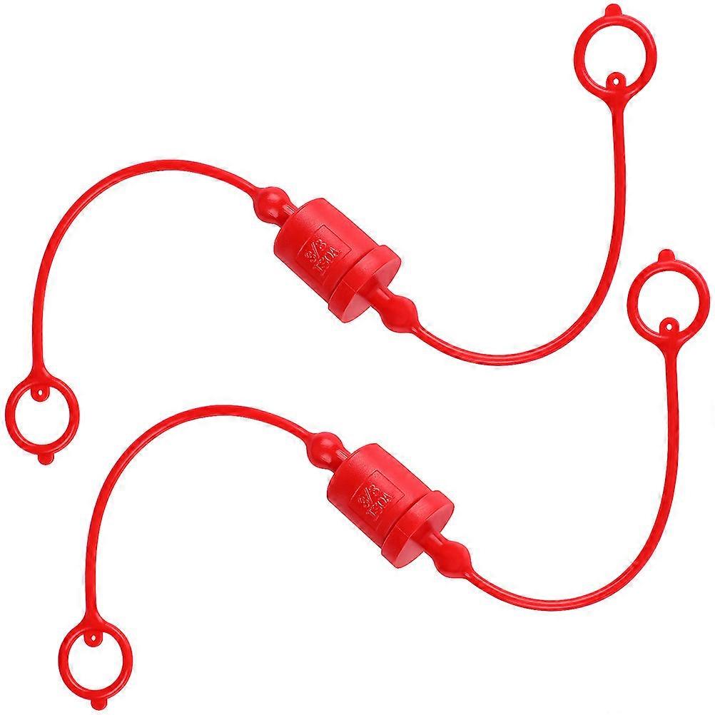 Hydraulic Coupler Caps Npt Flat Face Connector with Dust Caps 8Sets