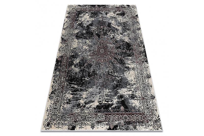 Modern VINCI 1407 carpet Rosette vintage - structural ivory / anthracite