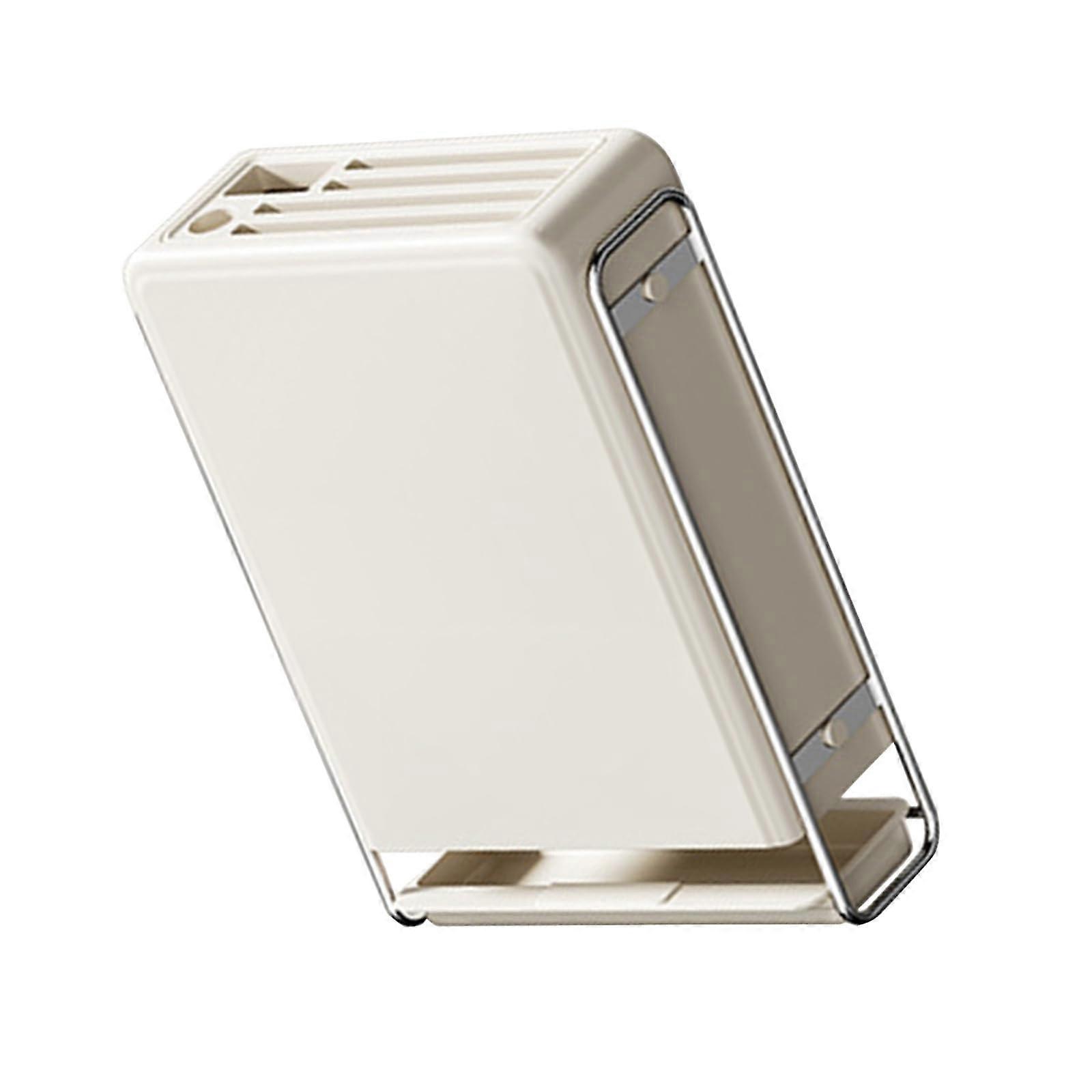 Wall Mounted Kitchen Utensil Holder with Drain Tray, NoDrill SpaceSaving Knife Storage Rack