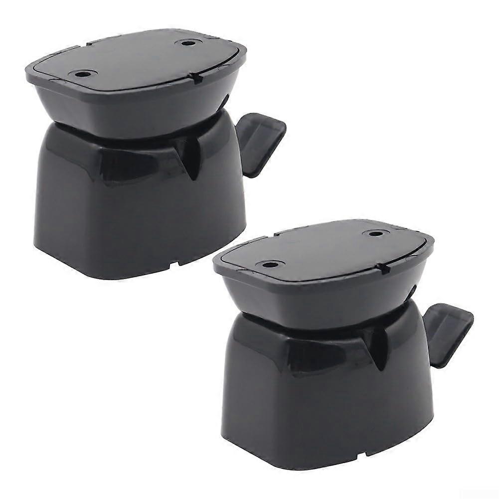 Caravan Door Retainer Catch 2 Pack Black Durable Nylon for Trailers Motorhomes Campervans