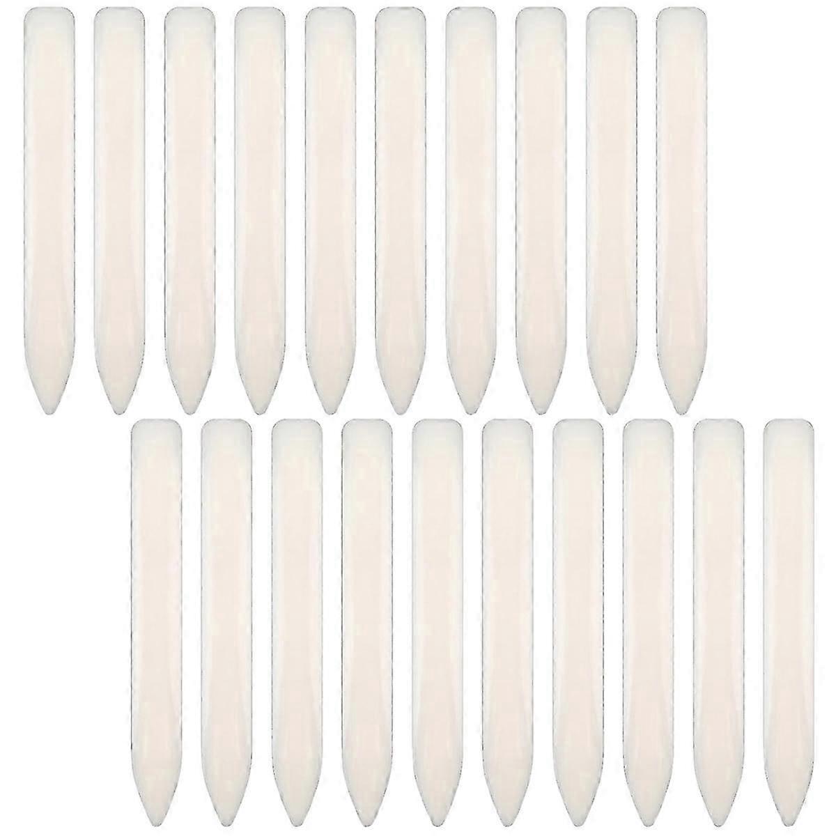 20 Pack Bone Folder Tool, Plastic Bone Folder Crafts Scoring Folding Creasing Paper Crafting Scrapb