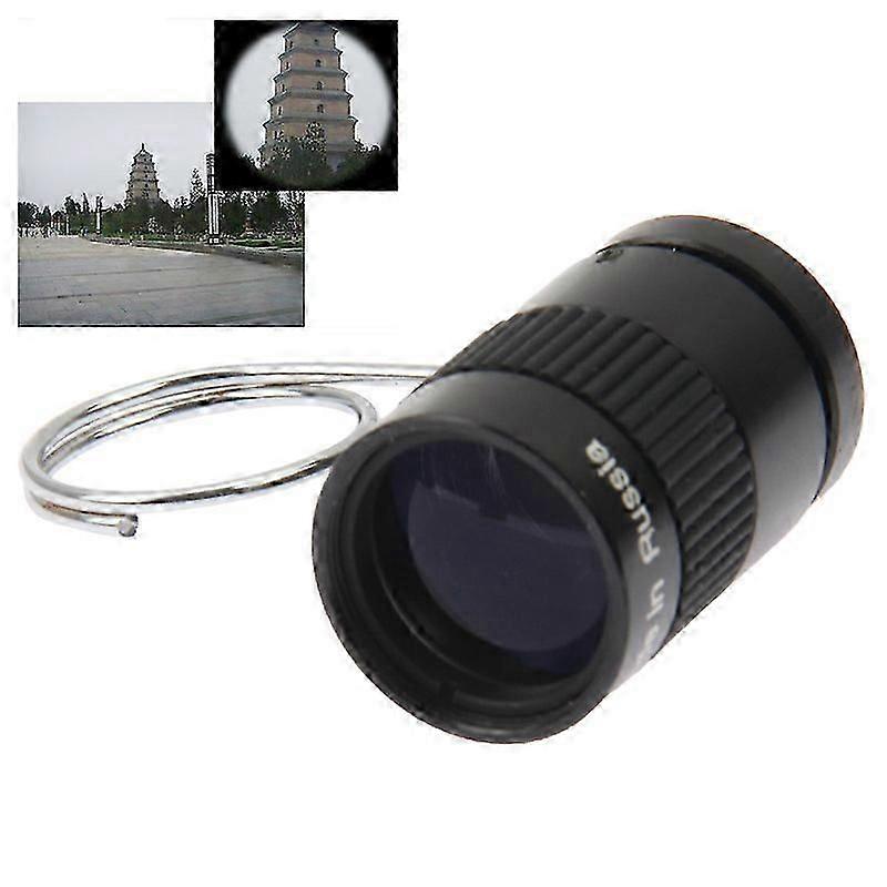 2.5x17.5 Mini Pocket Monocular Telescope, Black
