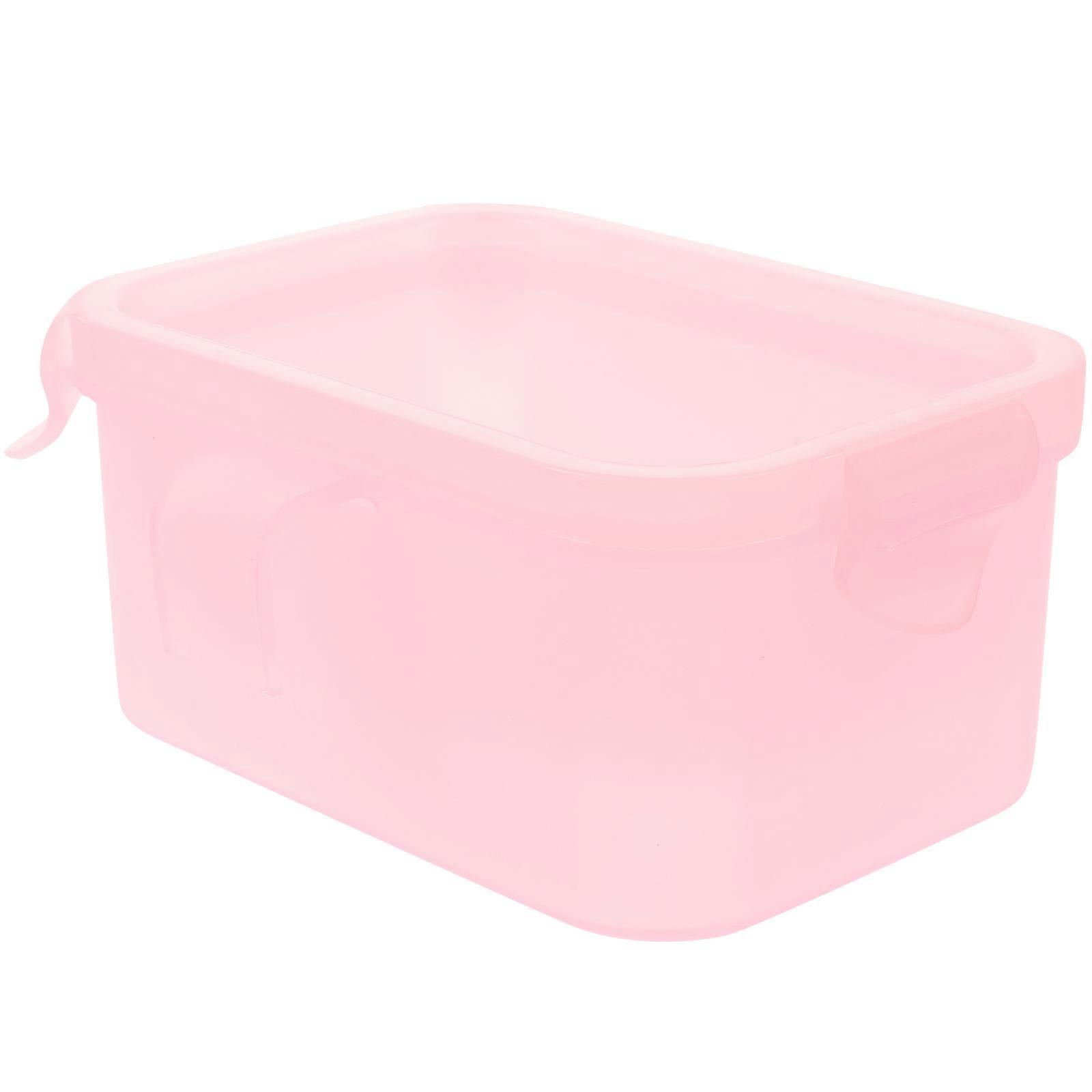 Manicure Hand Bowl Double Layer for Nail Soaking 2Pcs Pink Plastic